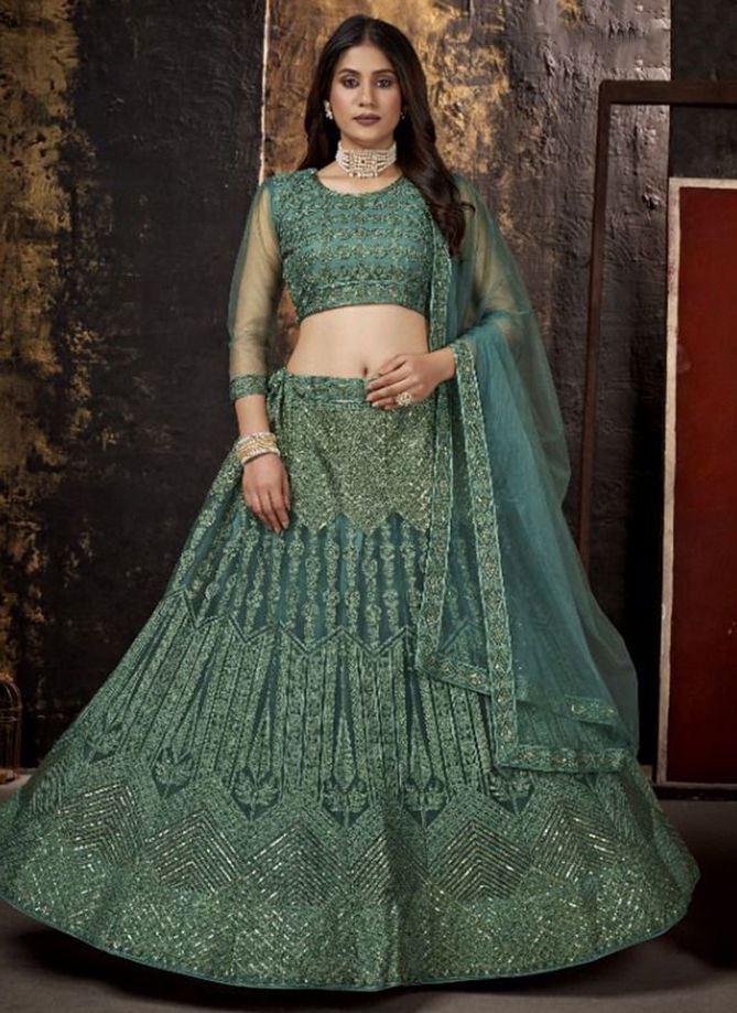 Zeeya Rangrezz Varni  Wholesale Net Lehenga Choli Collection